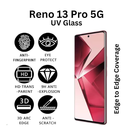 G-Rhino Oppo Reno 13 Pro 5G UV Tempered Glass