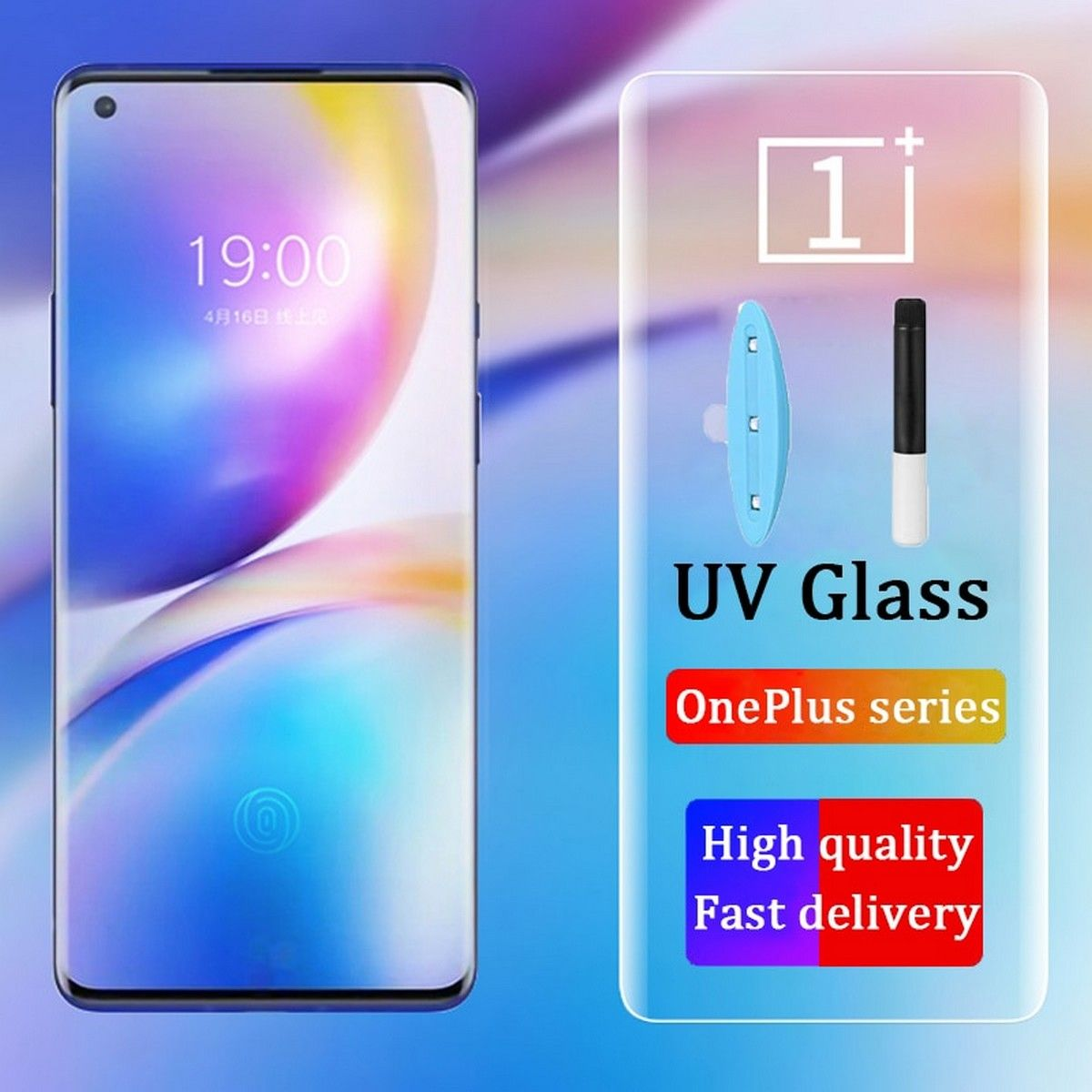 G-Rhino OnePlus 8 Pro UV Tempered Glass